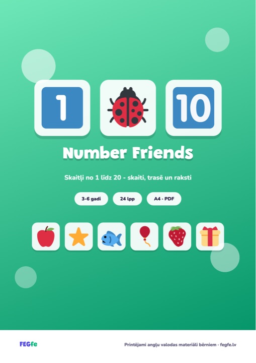 Number Friends 1–20