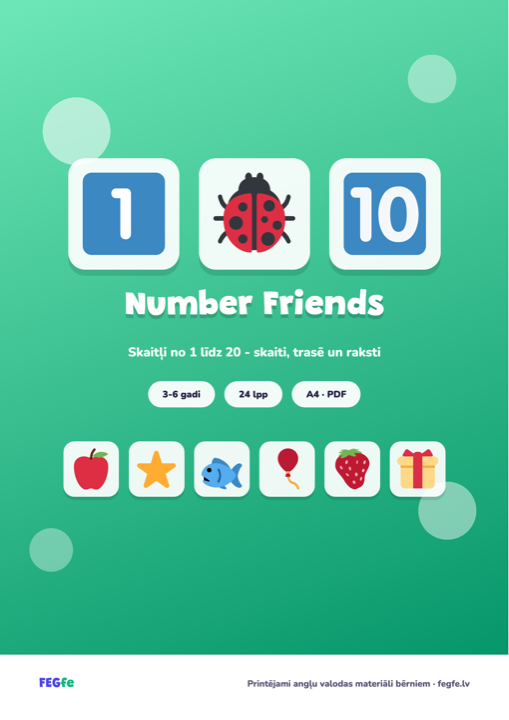 Number Friends 1–20